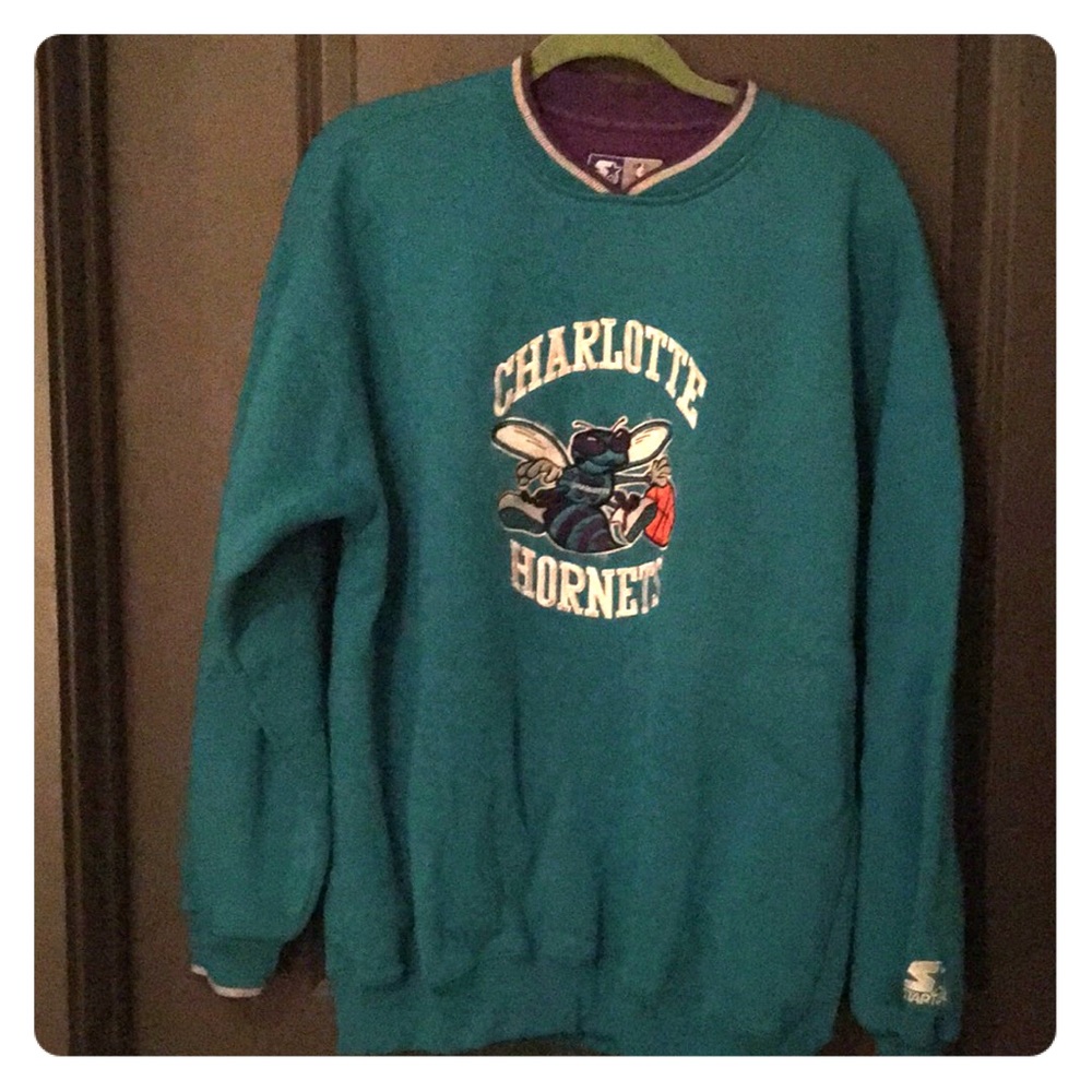 Vintage Charlotte Hornets sweatshirt